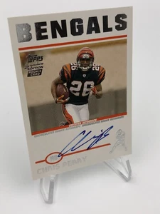 CHRIS PERRY ROOKIE AUTO Card 2004 Topps Signature Edition SP/999 BENGAL MICHIGAN - Picture 1 of 8
