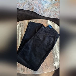 Talbots Black Corduroy Pants Ladies Casual Career Everyday Classic - Picture 1 of 9