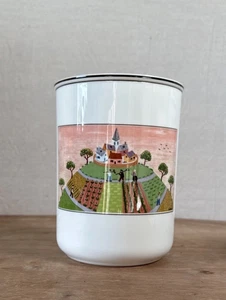Villeroy und Boch Kanister Naif Design Country Scene 6" hoch Utensilienhalter - Bild 1 von 9