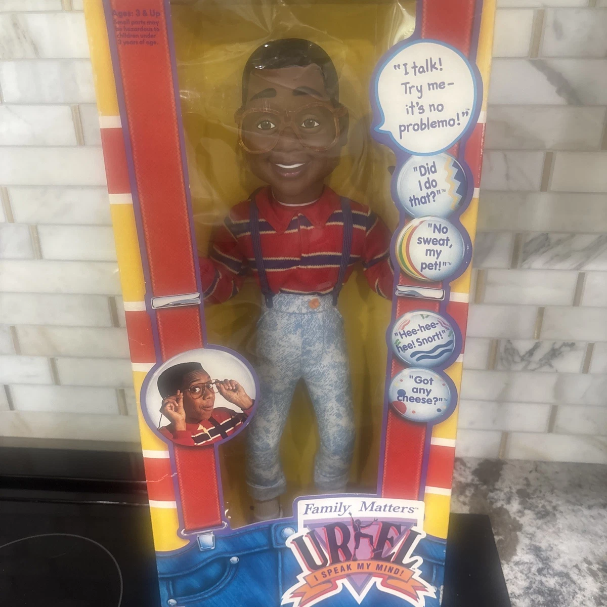 Steve Urkel Cartoon & TV Character Action Figure Action Figures