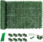 1m X 3m Artificial Hedge Fake Ivy Leaf Garden Fence Wall Panel Privacy Screening