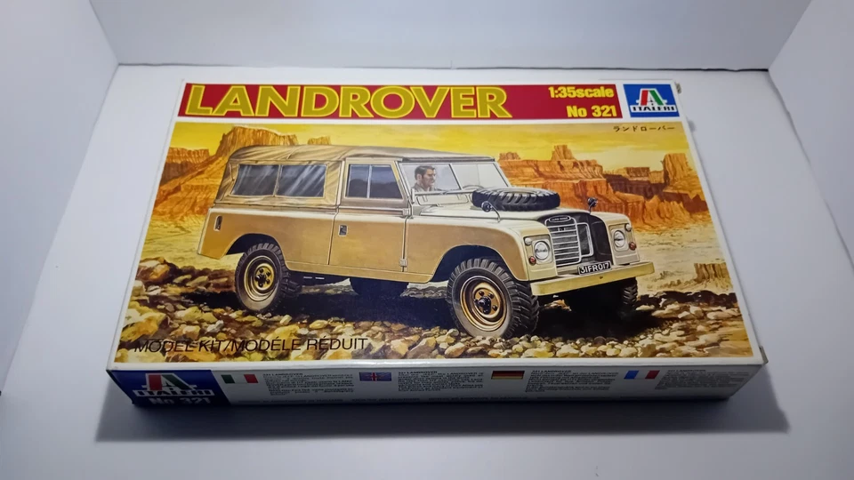 Italeri Land Rover n°321 Model Kit Scala 1:35 - Immagine 1 di 4
