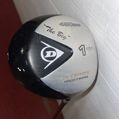 THE BIG Dunlop Golf Driver 10° Ti Club 1 Wood Forged 450cc Mens RH Right HANDED - Image 1 of 4