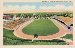 Creighton University Stadium, Omaha, Nebraska nicht versandter Leinen-PC - Bild 1 von 2