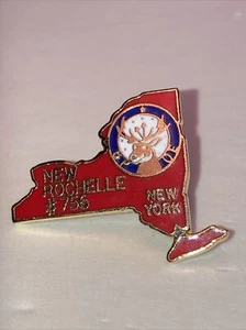 BPOE Elks Pin Neu Rochelle NY LODGE # 756 . - Bild 1 von 5