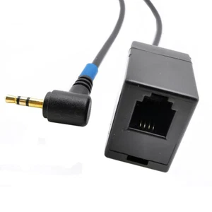 2,5 mm męskie gniazdo na RJ9 4P4C gniazdo przedłużacz kabel adapter konwerter telefon - Zdjęcie 1 z 5
