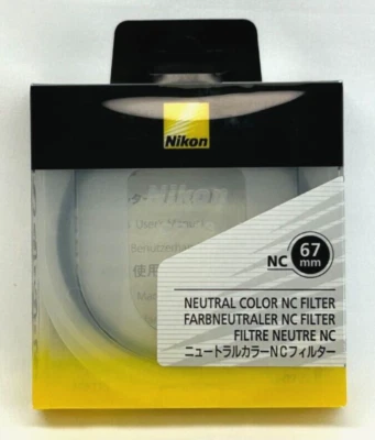 Nikon Neutral Color Lens Filter 67mm NC-67 Screw-on Multi-coating [New] Japan - Image 1 of 4