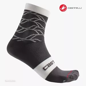 Castelli CLIMBER'S 3.0 12 cm Cycling Socks : MOON GREY ~ One Pair - Picture 1 of 2