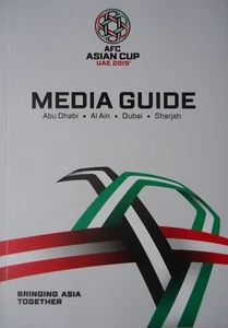 Media Guide AFC Asian Cup UAE 2019 incl. Japan Iran Australia Katar China  - Picture 1 of 2