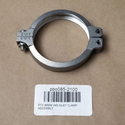 Conjunto de abrazadera de entrada Precision PBO-085-2100 para Wastegate de acero inoxidable de 46 mm Foto 1 de 3