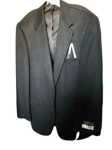 GIANI FRANCO 100% BLACK CAMEL HAIR SPORT COAT - Picture 1 of 8