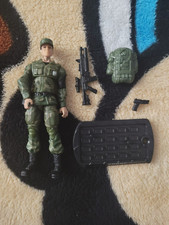 Modern GI Joe Action Figure 2009 Grunt V12 Complete except FC