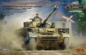RYEFIELD MODEL RFM RM-5043 1/35 Pz.Kpfw.IV Ausf.J Last Production w/Interior - Picture 1 of 13