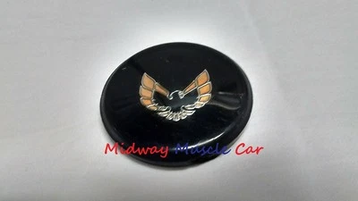 NEW formula steering wheel GOLD emblem 70-81 Pontiac Firebird Trans Am Firebird - Image 1 of 2