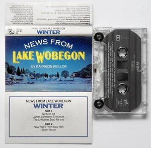 KEILLOR GARRISON+VA  *VG* "NEWS LAKE WOBEGON: WINTER" 1983 US PHC CASSETTE - Picture 1 of 1
