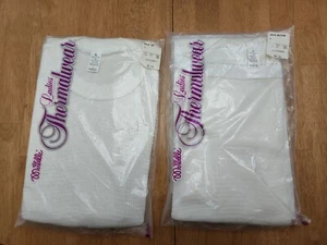 Merville Damen Thermogeschirr Oberteil und Unterteil Set. Vintage Größe M - Bild 1 von 6