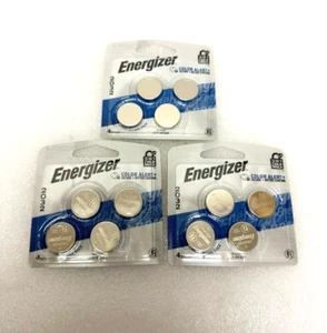 Energizer CR2032 3V Lithium Battery 12 Count Coin Cell Button Batteries CR 2032 - Picture 1 of 1