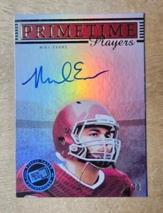 2014 Press Pass Primetime Players PTP-ME Mike Evans Autograph 19/50 Auto - Picture 1 of 2
