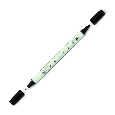 MS6600-10 Zig The Writer Double Ended Pen, Pu...