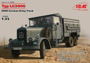 ICM 35405 Bundeswehr LKW Typ Lg3000, Maßstab 1/35 Kunststoff Modellbausatz, ZWEITER WK - Bild 1 von 12