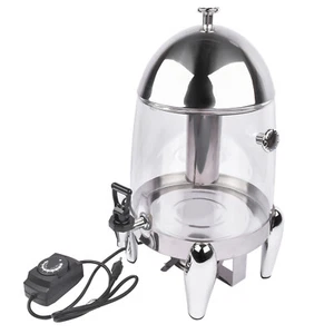 12L Elektrische/Alkohol Heizung Saftbrüher Kaffee Chafer Urne Getränkespender - Bild 1 von 60