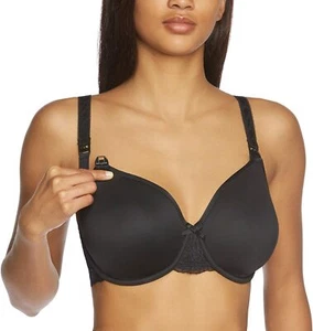 Bravado Designs Allure Underwire Black Nursing Maternity Bra 34 F/G - NWT - Picture 1 of 2