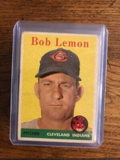 Bob Lemon 1958 Topps Baseball Card