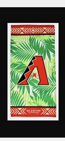 Arizona Diamondbacks Dbacks Beach Towel Pool Blanket SGA 2017 New Sealed Cover