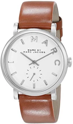 Marc By Marc Jacobs Womens Baker Brown Leather Strap Watch F1132 - Image 1 of 2