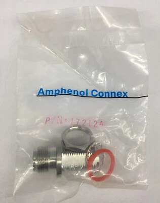 AMPHENOL CONNEX 172124 ADAPTER COAXIAL CONNECTOR N JACK