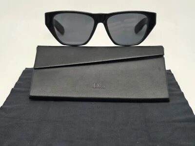 Christian Dior DiorInsideOut2 8072K черная оправа серый объектив солнцезащитные очки w чехол 54 мм - Изображение 1 из 4