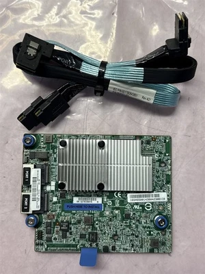 HP SMART ARRAY P440ar 2-PORT SAS RAID CONTROLLER 749796-001 W/ CABLE - Image 1 of 4