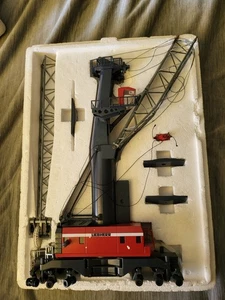 Conrad 1/100 Scale model 2111 - Liebherr Harbour Mobile Crane - Red/Black - Picture 1 of 3