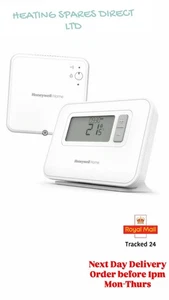 Honeywell T3R kabelloses 7 Tage programmierbares Raumthermostat & Empfänger - Bild 1 von 2