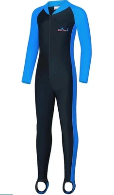 Traje de baño de protección solar traje de aguijón traje de baño de cuerpo completo para niños y niñas Foto 1 de 3