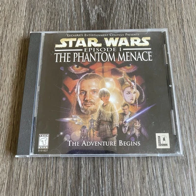 Star Wars: Episode I -- The Phantom Menace (PC, 1999) In Jewel Case - Image 1 of 3