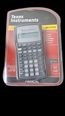 Texas Instruments BA II PLUS Financial Calculator New In Package 2012 Edition - Image 1 of 4