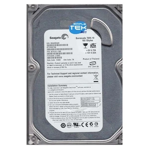 SEAGATE ST3160215A 160GB 3,5" IDE PATA EIDE 2000 XP DISCO RIGIDO HARD DISK HDD - Photo 1/5