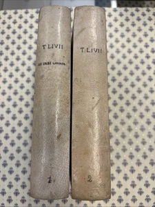 TITI LIVII, OPERA QUAE EXTANT OMNIA VOL. I e II, AUGUSTAE TAURINORUM 1851 - Foto 1 di 13