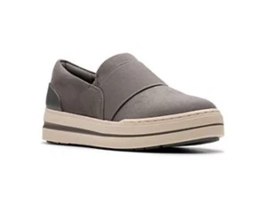 Clarks Women's Audreigh Sky Loafer Sneakers Size 7.5 Wide - Picture 1 of 7