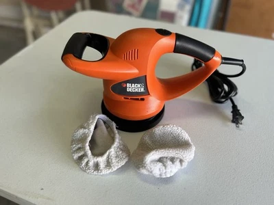 BLACK+DECKER 6 pulgadas Enceradora/pulidora eléctrica de órbita aleatoria con cable WP900 Foto 1 de 2