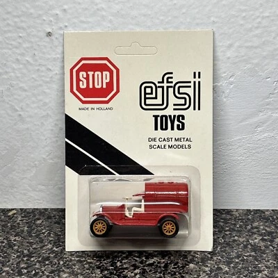 Camión cisterna Ford Modelo T 1919 EFSI ROJO de colección hecho en Holanda  Foto 1 de 2