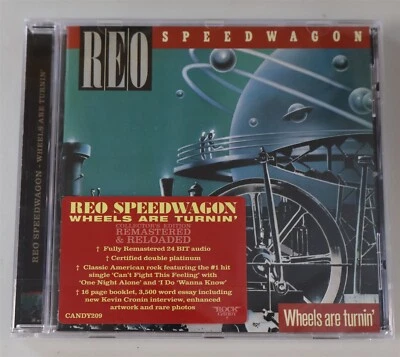 Reo Speedwagon Wheels Are Turnin' CD new Rock Candy Records Reissue - Image 1 of 2