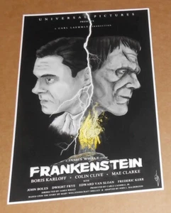 Impresión de póster Frankenstein 2012 original 11x17 Gizmonic Mystery Science Theatre - Imagen 1 de 1