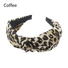 Face Knot Hair Band Hair Accessories Leopard Print Headband Cross Bandanas