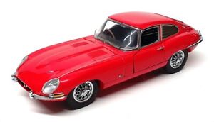 Franklin Mint 1/24 Scale Diecast B11WS08 - 1961 Jaguar E-Type - Red