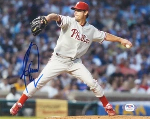 Jamie Moyer Signed Phillies 8x10 Photo PSA A1 - Picture 1 of 1
