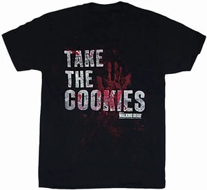 The Walking Dead Carol Take The Cookies Two-Sided T-Shirt NEW UNWORN - Picture 1 of 2