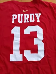 San Francisco 49ers PURDY Women's Tshirt New - Picture 1 of 8