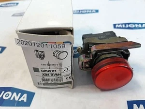 TELEMECANIQUE 089201 XB4 BVM4 Piloto Luz Roja LED XB4BVM4 (NUEVO STOCK ANTIGUO) - Imagen 1 de 8